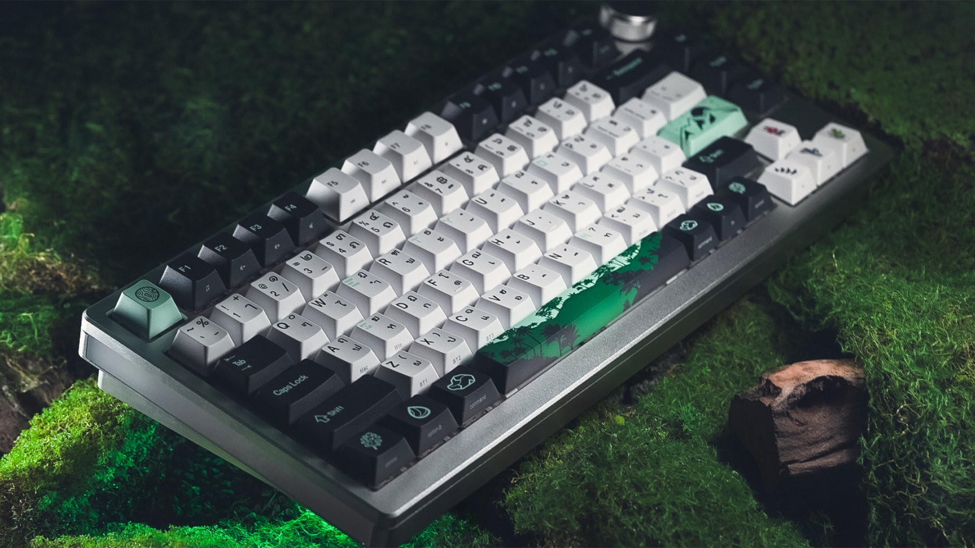 คีย์บอร์ด KX77 Yosemite77 พร้อมไฟ Side LED สวยล้ำ