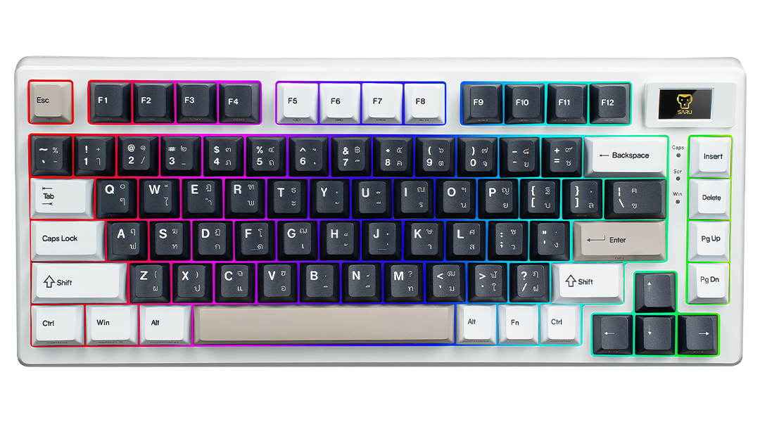 คีย์บอร์ด saru kx81