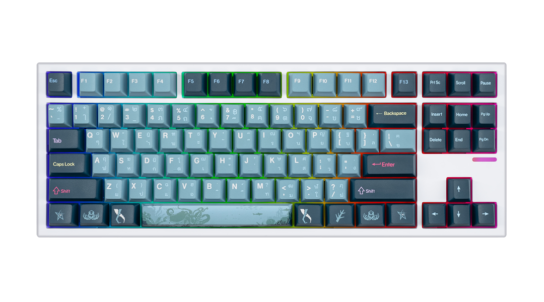 คีย์บอร์ดคัสตอม saru kx88