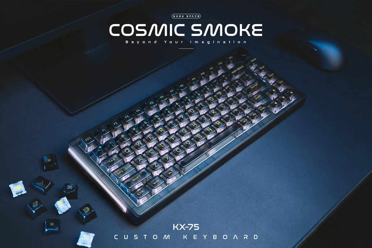 คีย์บอร์ด SARU KX75 Cosmic Smoke