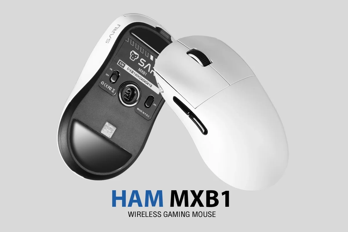 เมาส์เกมมิ่ง SARU MXB1 x NHD HAM 4K
